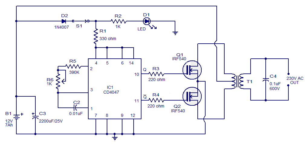 inverter circuit design
